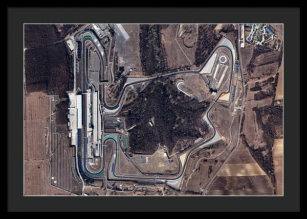 Hungaroring - Framed Print
