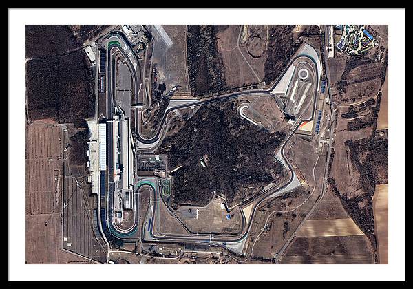 Hungaroring - Framed Print
