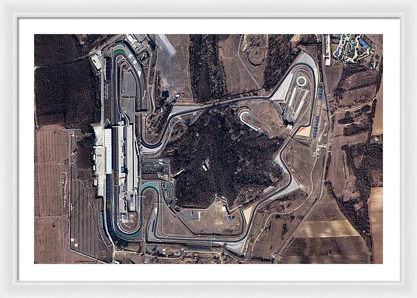 Hungaroring - Framed Print