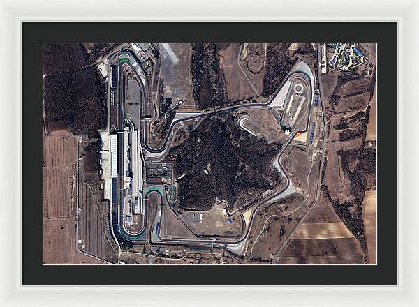 Hungaroring - Framed Print