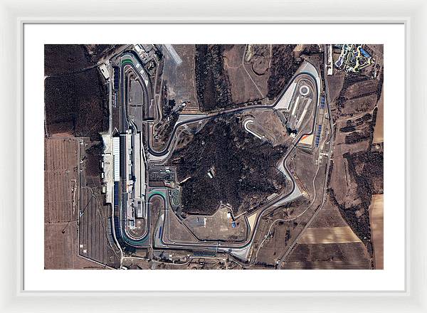 Hungaroring - Framed Print