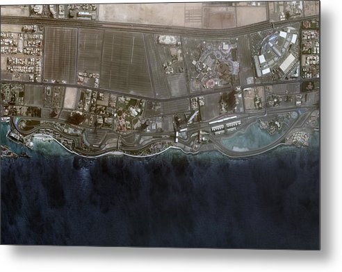 Jeddah Corniche Circuit - Metal Print