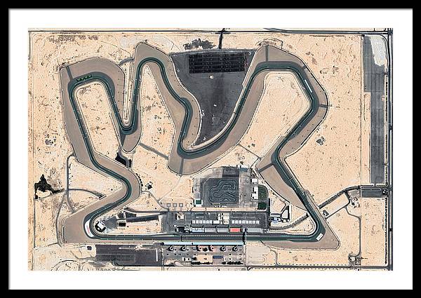 Lusail International Circuit - Framed Print