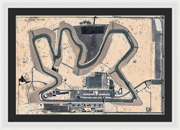 Lusail International Circuit - Framed Print