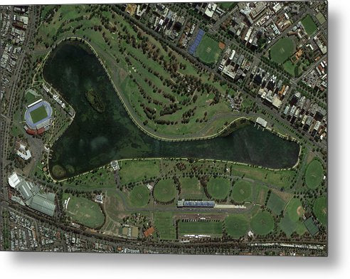 Melbourne Grand Prix Circuit - Metal Print