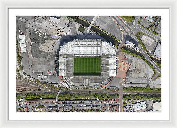 Old Trafford Stadium - Framed Print