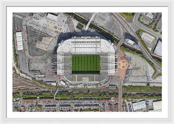 Old Trafford Stadium - Framed Print