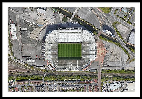 Old Trafford Stadium - Framed Print