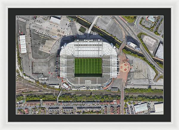 Old Trafford Stadium - Framed Print