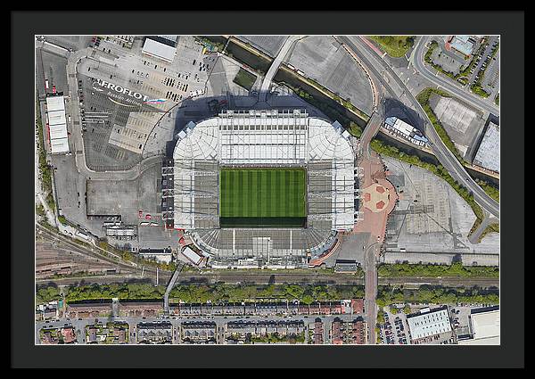 Old Trafford Stadium - Framed Print
