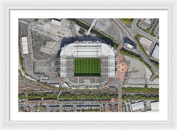 Old Trafford Stadium - Framed Print