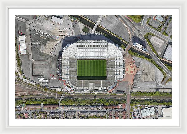 Old Trafford Stadium - Framed Print