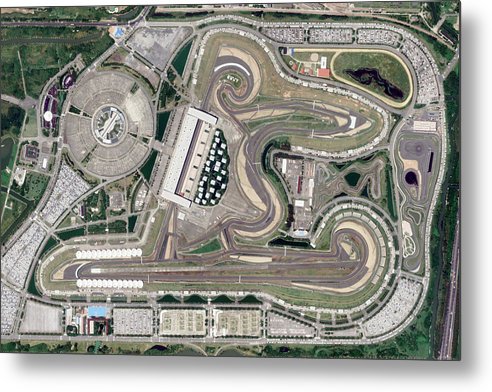 Shanghai International Circuit - Metal Print