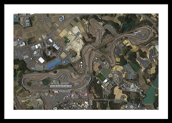 Suzuka International Racing Course - Framed Print