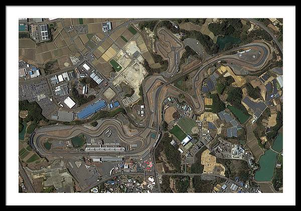 Suzuka International Racing Course - Framed Print