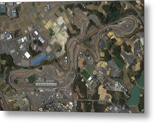 Suzuka International Racing Course - Metal Print