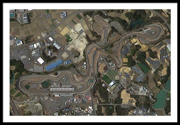 Suzuka International Racing Course - Framed Print