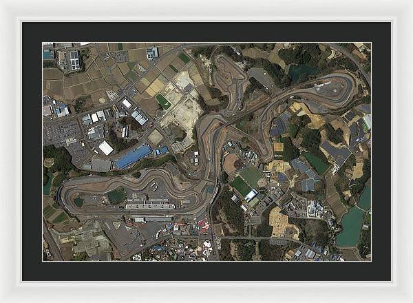 Suzuka International Racing Course - Framed Print