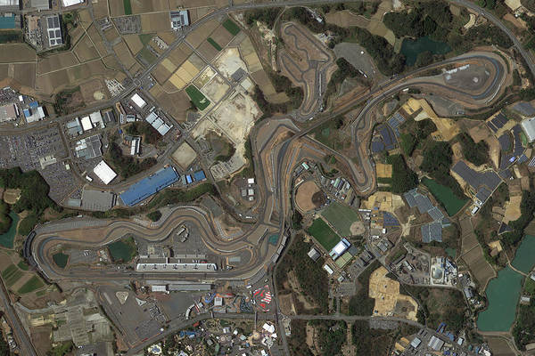 Suzuka International Racing Course - Art Print