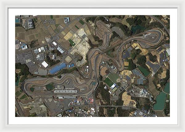 Suzuka International Racing Course - Framed Print