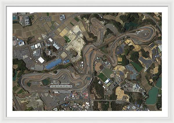 Suzuka International Racing Course - Framed Print