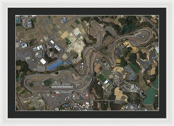 Suzuka International Racing Course - Framed Print