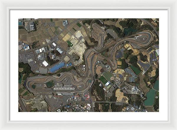 Suzuka International Racing Course - Framed Print
