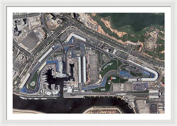Yas Marina Circuit - Framed Print