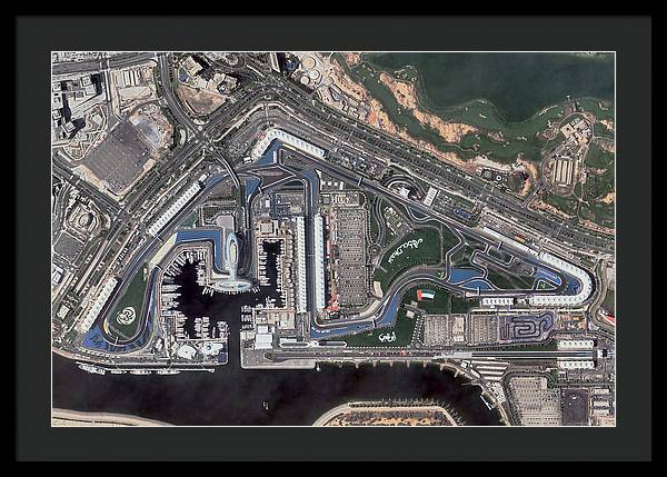 Yas Marina Circuit - Framed Print