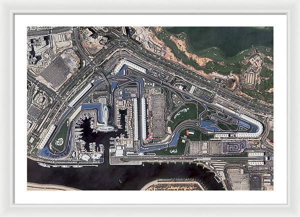 Yas Marina Circuit - Framed Print