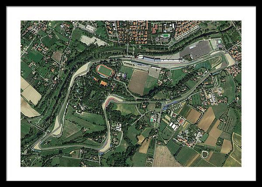 Autodromo Enzo e Dino Ferrari - Framed Print