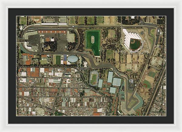 Autodromo Hermanos Rodriguez - Framed Print