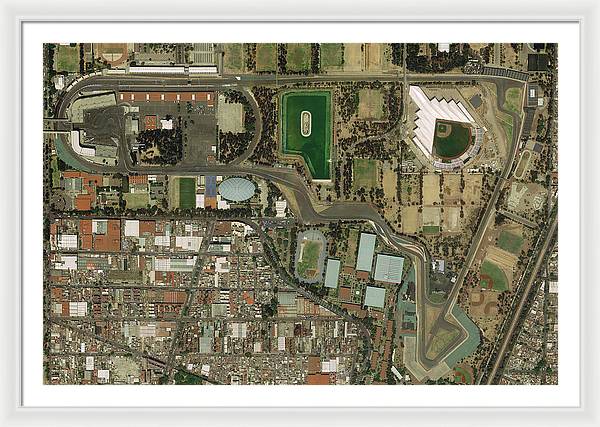 Autodromo Hermanos Rodriguez - Framed Print