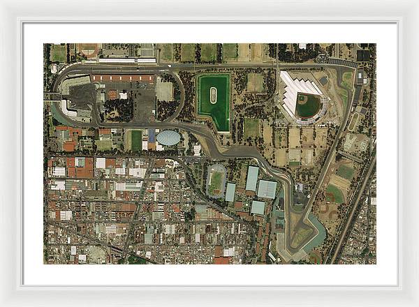 Autodromo Hermanos Rodriguez - Framed Print