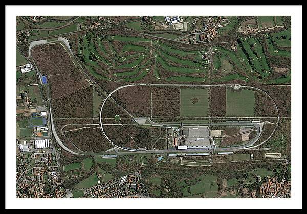 Autodromo Nazionale Monza - Framed Print