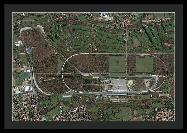 Autodromo Nazionale Monza - Framed Print