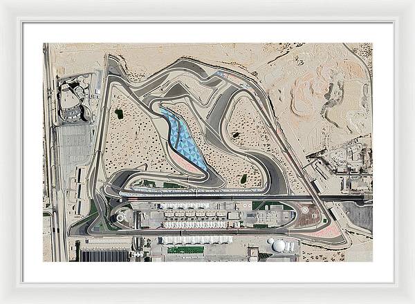 Bahrain International Circuit - Framed Print