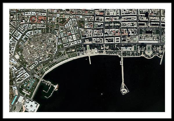 Baku City Circuit - Framed Print