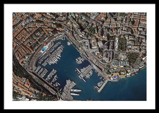 Circuit de Monaco - Framed Print