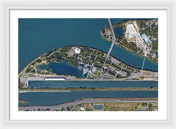 Circuit Gilles-Villeneuve - Framed Print