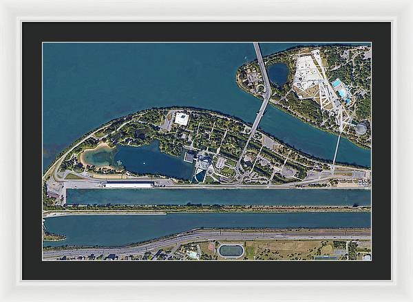 Circuit Gilles-Villeneuve - Framed Print