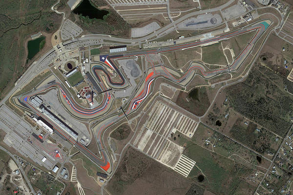 Circuit of The Americas - Art Print