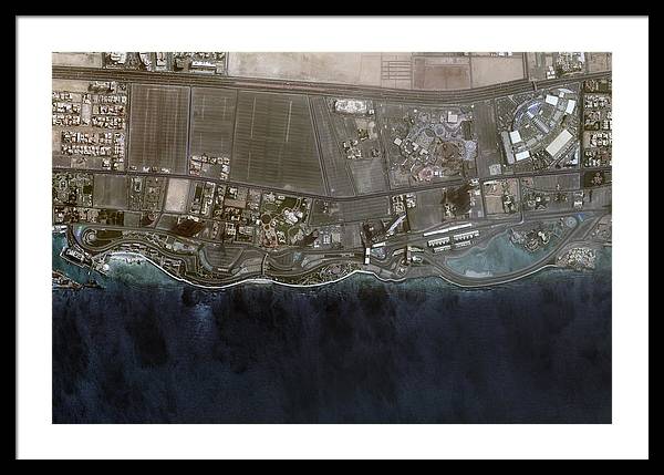 Jeddah Corniche Circuit - Framed Print