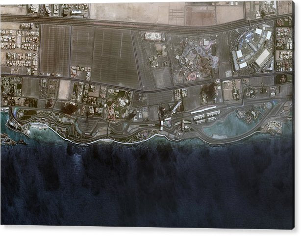 Jeddah Corniche Circuit - Acrylic Print