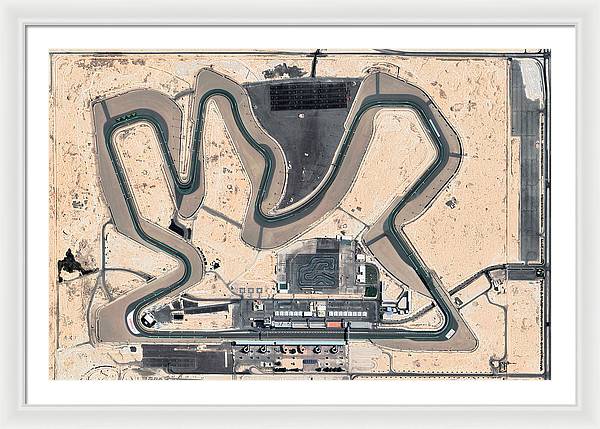 Lusail International Circuit - Framed Print