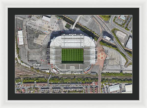 Old Trafford Stadium - Framed Print