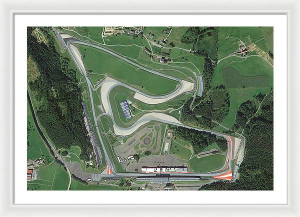 Red Bull Ring - Framed Print