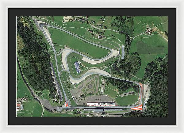 Red Bull Ring - Framed Print