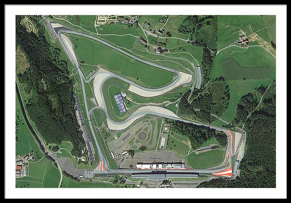 Red Bull Ring - Framed Print