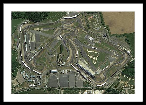 Silverstone Circuit - Framed Print